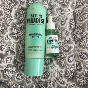 Isle of Paradise Medium Tanning drops and Self-Tanning butter